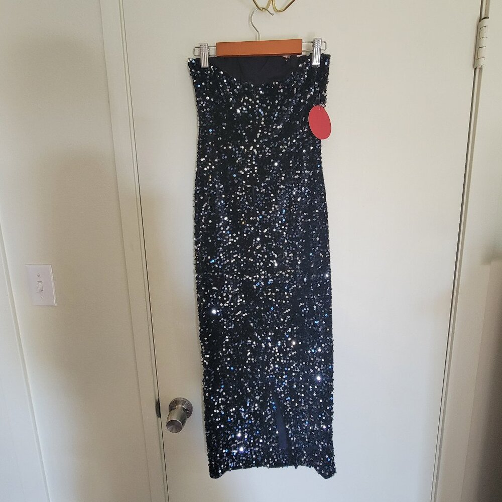 Sequin Midi Dress